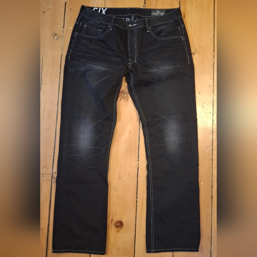 Buffalo Jeans, Dark Wash Straight Jeans
